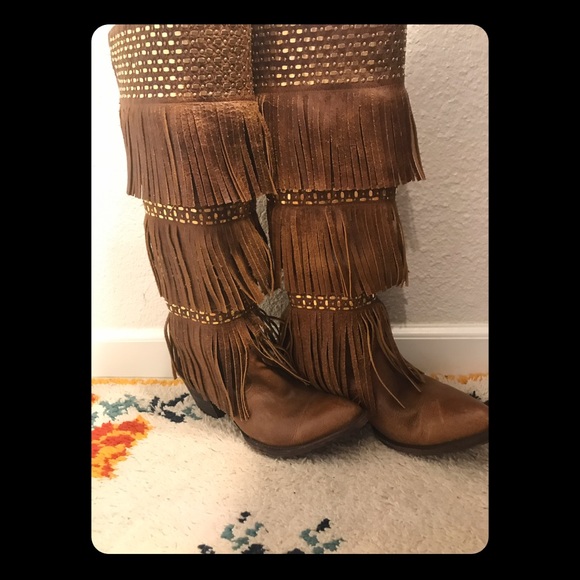 old gringo fringe boots